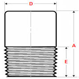 asme b16.11 threaded fitting round head plug manufacturer supplier exporter india