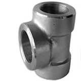 asme b16.11 threaded fitting tee manufacturer supplier exporter india