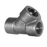 asme b16 11 threaded fitting 45 deg lateral tee manufacturer supplier exporter india