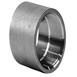 asme b16.11 threaded fitting half coupling manufacturer supplier-exporter-india