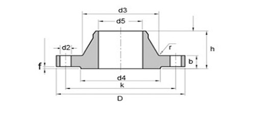 ansi asme 16.5 slip on flange manufacturer supplier exporter in india