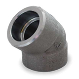 asme b16.11 socket weld fitting 45° Elbow manufacturer supplier exporter india