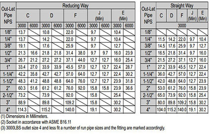 asme b16.11 socket weld fitting Branch Outlet manufacturer supplier exporter india